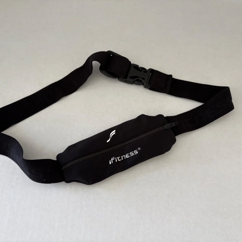 Fitness Adjustable‎ Black Athletic Belt.